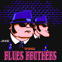 The Blues Brothers Title Screen